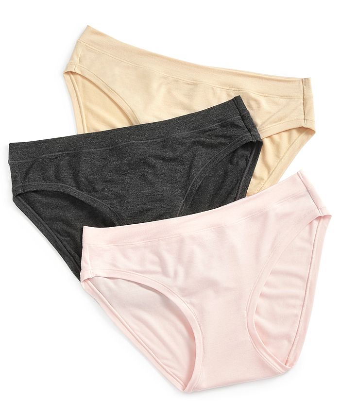 Women's 3-Pk. Bikini Underwear, Created For Macy's Alfani Women's 3-Pk. Bikini Underwear, Created For Macy's -B.TEMPT’D Shop