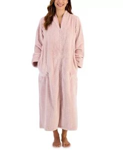 Charter Club Woman's Plush Zig Zag Zipper Robe, Created For Macy's 7 Charter Club Woman's Plush Zig Zag Zipper Robe, Created For Macy's -B.TEMPT’D Shop 21914370 fpx