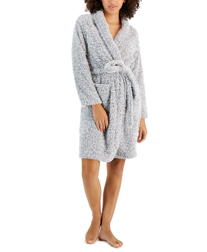 Short Shaggy Fleece Robe, Created For Macy's Charter Club Short Shaggy Fleece Robe, Created For Macy's -B.TEMPT’D Shop