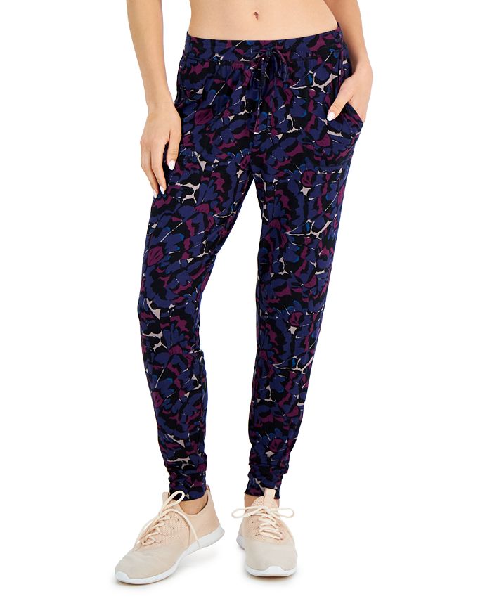 Women's Printed Jogger Pajama Pants, Created For Macy's Alfani Women's Printed Jogger Pajama Pants, Created For Macy's -B.TEMPT’D Shop