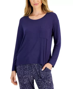 Alfani Women's Long-Sleeve Jersey Sleep Top, Created For Macy's -B.TEMPT’D Shop 21950637 fpx 1