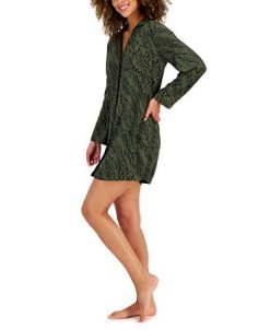 Alfani Women's Printed Point-Collar Chemise Nightgown, Created For Macy's 4 Alfani Women's Printed Point-Collar Chemise Nightgown, Created For Macy's -B.TEMPT’D Shop 21985060 fpx