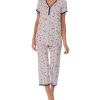 Cuddl Duds Women's Henley Cropped Pants Pajama Set 2 Cuddl Duds Women's Henley Cropped Pants Pajama Set -B.TEMPT’D Shop 22130179 fpx