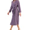 Charter Club Women's Brushed Knit Cotton Robe, Created For Macy's -B.TEMPT’D Shop 22130271 fpx