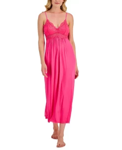 INC International Concepts Knit Lace Cup Long Nightgown Lingerie, Created For Macy's -B.TEMPT’D Shop 22130281 fpx