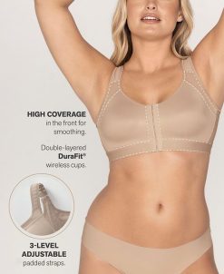 Leonisa Women's Multi Functional Back Support Posture Corrector Wireless Bra -B.TEMPT’D Shop 22163221 fpx