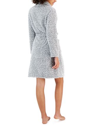 Short Shaggy Fleece Robe, Created For Macy's Charter Club Short Shaggy Fleece Robe, Created For Macy's -B.TEMPT’D Shop