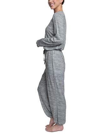 Women's Relaxed Butter-Knit Henley Pajama Set Hanes Women's Relaxed Butter-Knit Henley Pajama Set -B.TEMPT’D Shop