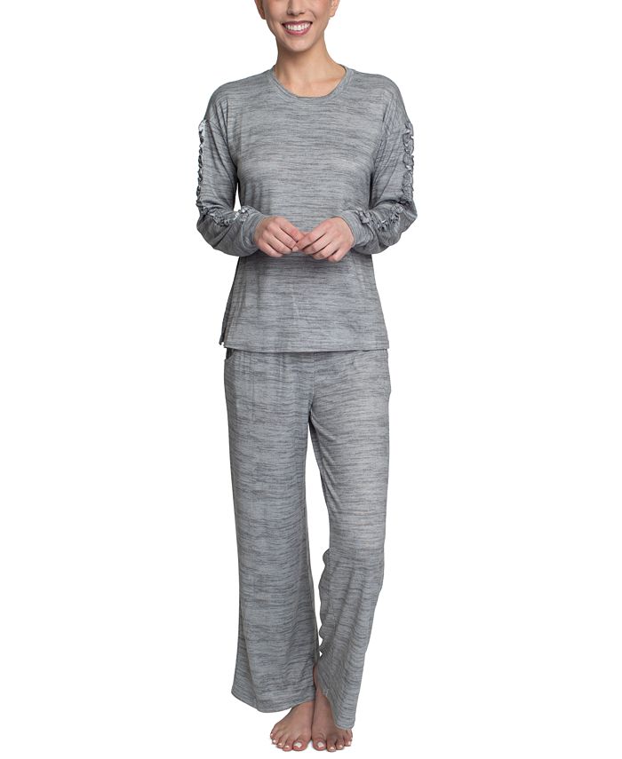 Women's Considered Comfort Lounge Pajama Set Muk Luks Women's Considered Comfort Lounge Pajama Set -B.TEMPT’D Shop