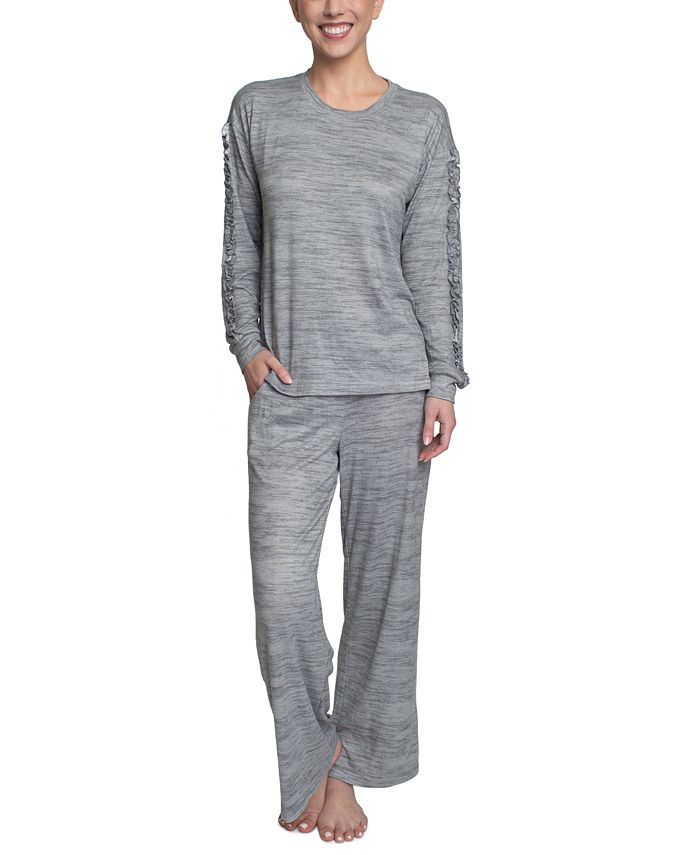 Women's Considered Comfort Lounge Pajama Set Muk Luks Women's Considered Comfort Lounge Pajama Set -B.TEMPT’D Shop