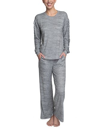 Women's Considered Comfort Lounge Pajama Set Muk Luks Women's Considered Comfort Lounge Pajama Set -B.TEMPT’D Shop