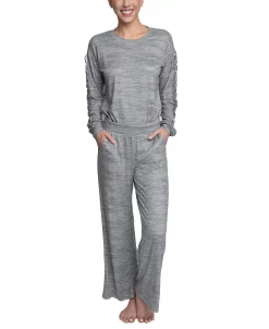 Muk Luks Women's Considered Comfort Lounge Pajama Set 11 Muk Luks Women's Considered Comfort Lounge Pajama Set -B.TEMPT’D Shop 22171407 fpx