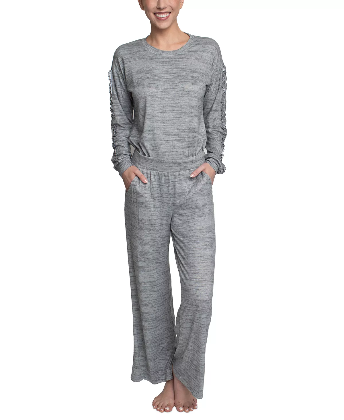 Women's Considered Comfort Lounge Pajama Set Muk Luks Women's Considered Comfort Lounge Pajama Set -B.TEMPT’D Shop
