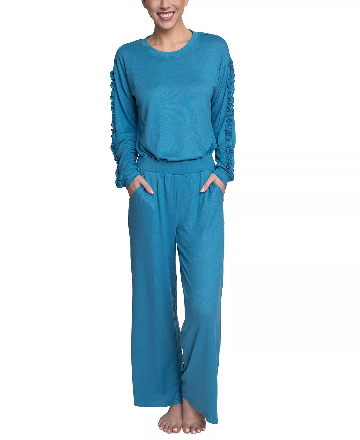 Women's Considered Comfort Lounge Pajama Set Muk Luks Women's Considered Comfort Lounge Pajama Set -B.TEMPT’D Shop