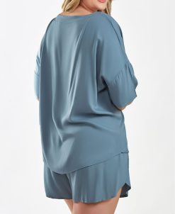 ICollection Bree Plus Size Modal Drop Shoulder Top And Elastic Waist Shorts Pajama 2-Piece Set 3 ICollection Bree Plus Size Modal Drop Shoulder Top And Elastic Waist Shorts Pajama 2-Piece Set -B.TEMPT’D Shop 22178842 fpx