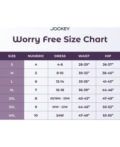 Jockey Women's Worry Free Heavy Absorbency Full Coverage Hipster Underwear 2585 -B.TEMPT’D Shop 22248457 fpx