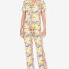 White Mark Omen's 2 Piece Tropical Print Pajama Set 2 White Mark Omen's 2 Piece Tropical Print Pajama Set -B.TEMPT’D Shop 22300954 fpx