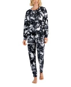 Jenni Women's Long Sleeve Mix It Packaged Pajama Set, Created For Macy's