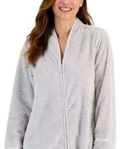 Charter Club Woman's Plush Zig Zag Zipper Robe, Created For Macy's 5 Charter Club Woman's Plush Zig Zag Zipper Robe, Created For Macy's -B.TEMPT’D Shop 22394102 fpx