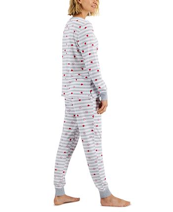Women's Hearts Striped Valentine's Day Matching Pajama Set, Created For Macy's Family Pajamas Women's Hearts Striped Valentine's Day Matching Pajama Set, Created For Macy's -B.TEMPT’D Shop