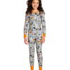 Briefly Stated Toddler, Little & Big Kids Peanuts Halloween Matching Family Pajamas Set