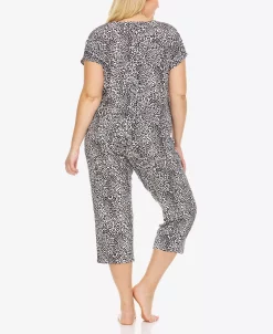 Flora By Flora Nikrooz Plus Size Tiffany Knit 2 Piece Pajama Set -B.TEMPT’D Shop 22580329 fpx