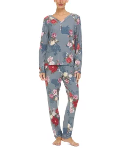 Flora By Flora Nikrooz Women's Colby Sweater Knit Pajamas Set -B.TEMPT’D Shop 22635527 fpx