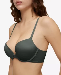 Calvin Klein Women's Liquid Touch Push-Up Plunge Bra QF4083 -B.TEMPT’D Shop 22781411 fpx