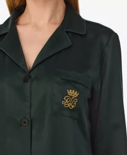 Lauren Ralph Lauren Women's Matte Satin Notched-Collar Pajamas Set 6 Lauren Ralph Lauren Women's Matte Satin Notched-Collar Pajamas Set -B.TEMPT’D Shop 22864890 fpx