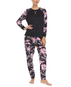Flora By Flora Nikrooz Women's Axel Printed Velour Pajama Set 6 Flora By Flora Nikrooz Women's Axel Printed Velour Pajama Set -B.TEMPT’D Shop 22905591 fpx
