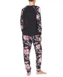 Flora By Flora Nikrooz Women's Axel Printed Velour Pajama Set 8 Flora By Flora Nikrooz Women's Axel Printed Velour Pajama Set -B.TEMPT’D Shop 22905592 fpx