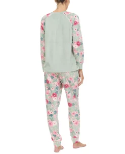 Flora By Flora Nikrooz Women's Axel Printed Velour Pajama Set 9 Flora By Flora Nikrooz Women's Axel Printed Velour Pajama Set -B.TEMPT’D Shop 22905613 fpx