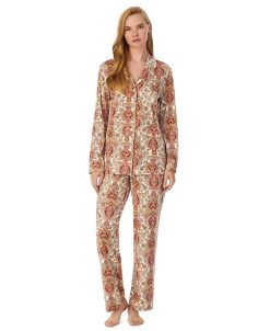 Lauren Ralph Lauren Petite Paisley-Print Pajamas Set