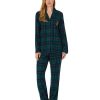 Lauren Ralph Lauren Women's Plaid Notched-Collar Pajamas Set 2 Lauren Ralph Lauren Women's Plaid Notched-Collar Pajamas Set -B.TEMPT’D Shop 22914468 fpx