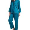 Miss Elaine Petite Notched-Collar Pajamas Set -B.TEMPT’D Shop 22914757 fpx