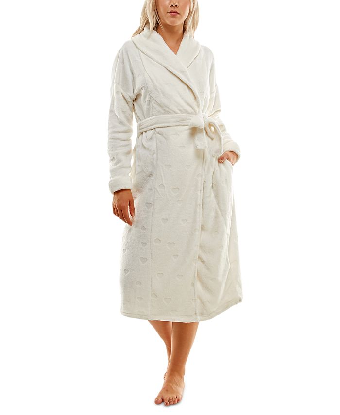 Roudelain Women's Deluxe Touch Shawl-Collar Belted Robe Jaclyn Intimates Roudelain Women's Deluxe Touch Shawl-Collar Belted Robe -B.TEMPT’D Shop