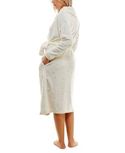 Jaclyn Intimates Roudelain Women's Deluxe Touch Shawl-Collar Belted Robe 5 Jaclyn Intimates Roudelain Women's Deluxe Touch Shawl-Collar Belted Robe -B.TEMPT’D Shop 22916092 fpx