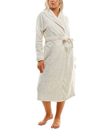Roudelain Women's Deluxe Touch Shawl-Collar Belted Robe Jaclyn Intimates Roudelain Women's Deluxe Touch Shawl-Collar Belted Robe -B.TEMPT’D Shop
