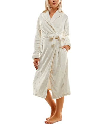 Roudelain Women's Deluxe Touch Shawl-Collar Belted Robe Jaclyn Intimates Roudelain Women's Deluxe Touch Shawl-Collar Belted Robe -B.TEMPT’D Shop