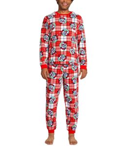 Briefly Stated Men's Mickey Mouse Matching Family Pajamas Set