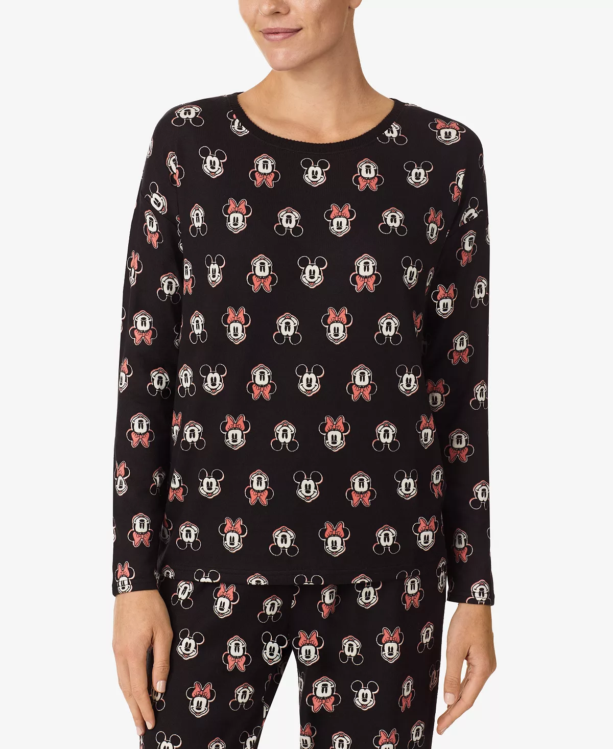 Women's Mickey & Minnie Mouse Sleep Top Disney Women's Mickey & Minnie Mouse Sleep Top -B.TEMPT’D Shop