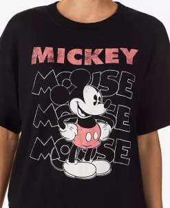 Disney Women's Mickey Mouse Short-Sleeve Sleep Top 7 Disney Women's Mickey Mouse Short-Sleeve Sleep Top -B.TEMPT’D Shop 22936958 fpx