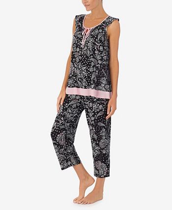 Women's Cap Sleeve Pajamas Set Ellen Tracy Women's Cap Sleeve Pajamas Set -B.TEMPT’D Shop