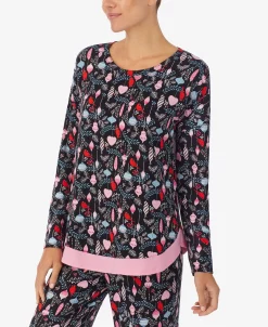 Ellen Tracy Women's Long Sleeve Crew Neck Pajamas Set 7 Ellen Tracy Women's Long Sleeve Crew Neck Pajamas Set -B.TEMPT’D Shop 23015111 fpx