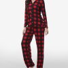 Echo Women's Printed Notch Collar Pajama Set 1 Echo Women's Printed Notch Collar Pajama Set -B.TEMPT’D Shop 23054361 fpx