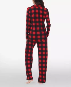 Echo Women's Printed Notch Collar Pajama Set -B.TEMPT’D Shop 23054385 fpx