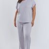 ICollection Jewel Cozy Plus Size Modal Pajama Pant Set, 2 Piece