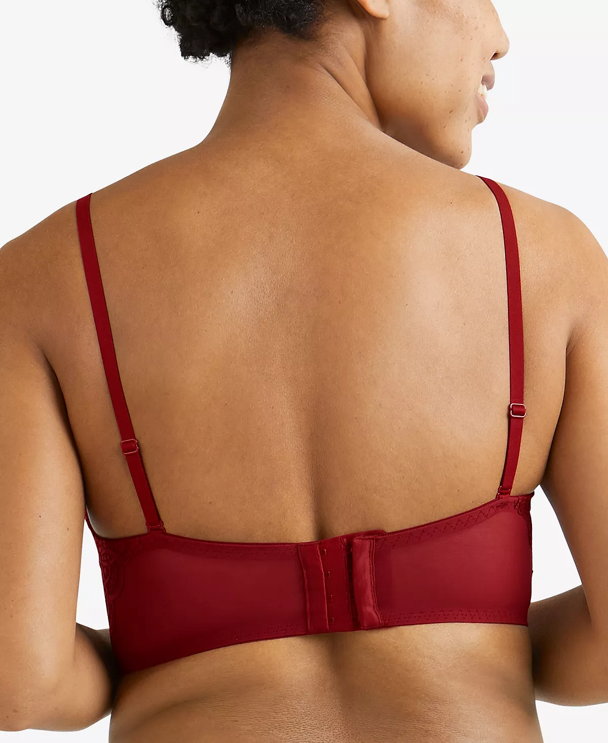 Pure Comfort Lace & Mesh Longline Wireless Bralette DM1188 Maidenform Pure Comfort Lace & Mesh Longline Wireless Bralette DM1188 -B.TEMPT’D Shop