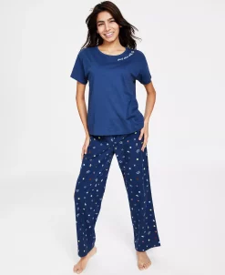 Jenni Women's Short-Sleeve Graphic-Print Sleep Tee, Created For Macy's 4 Jenni Women's Short-Sleeve Graphic-Print Sleep Tee, Created For Macy's -B.TEMPT’D Shop 23247301 fpx