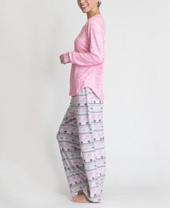 Muk Luks Women's Cozy Sleep And Lounge Set, 2 Piece 4 Muk Luks Women's Cozy Sleep And Lounge Set, 2 Piece -B.TEMPT’D Shop 23257187 fpx